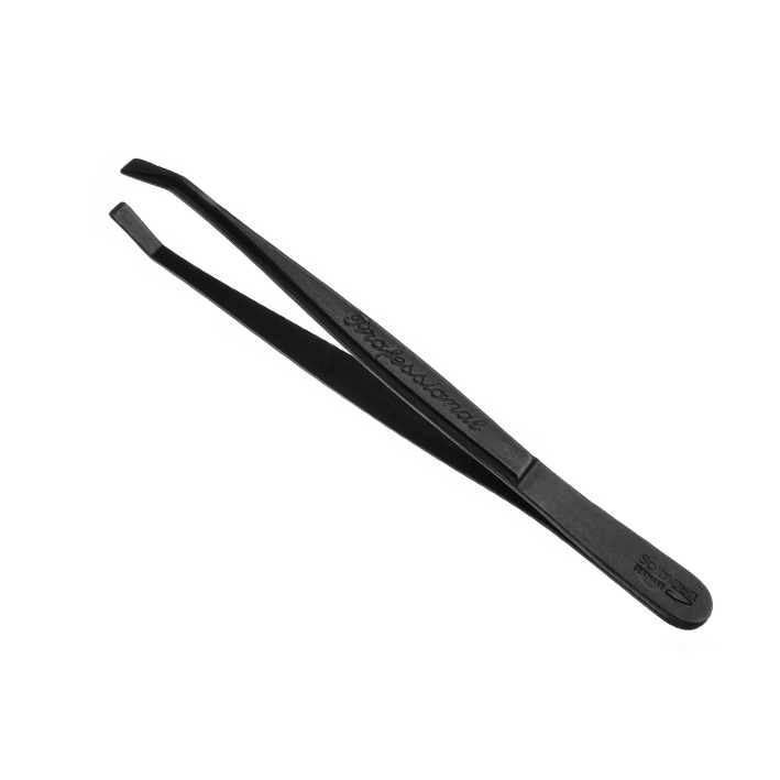 Eurostil PINZA DEPILAR GDE. NEGRA 9 CM