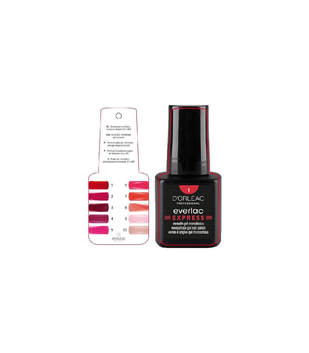 Fama fabre EVERLAC EXPRESS Nº1 ROJO ESMALTE Limitado a 3 días