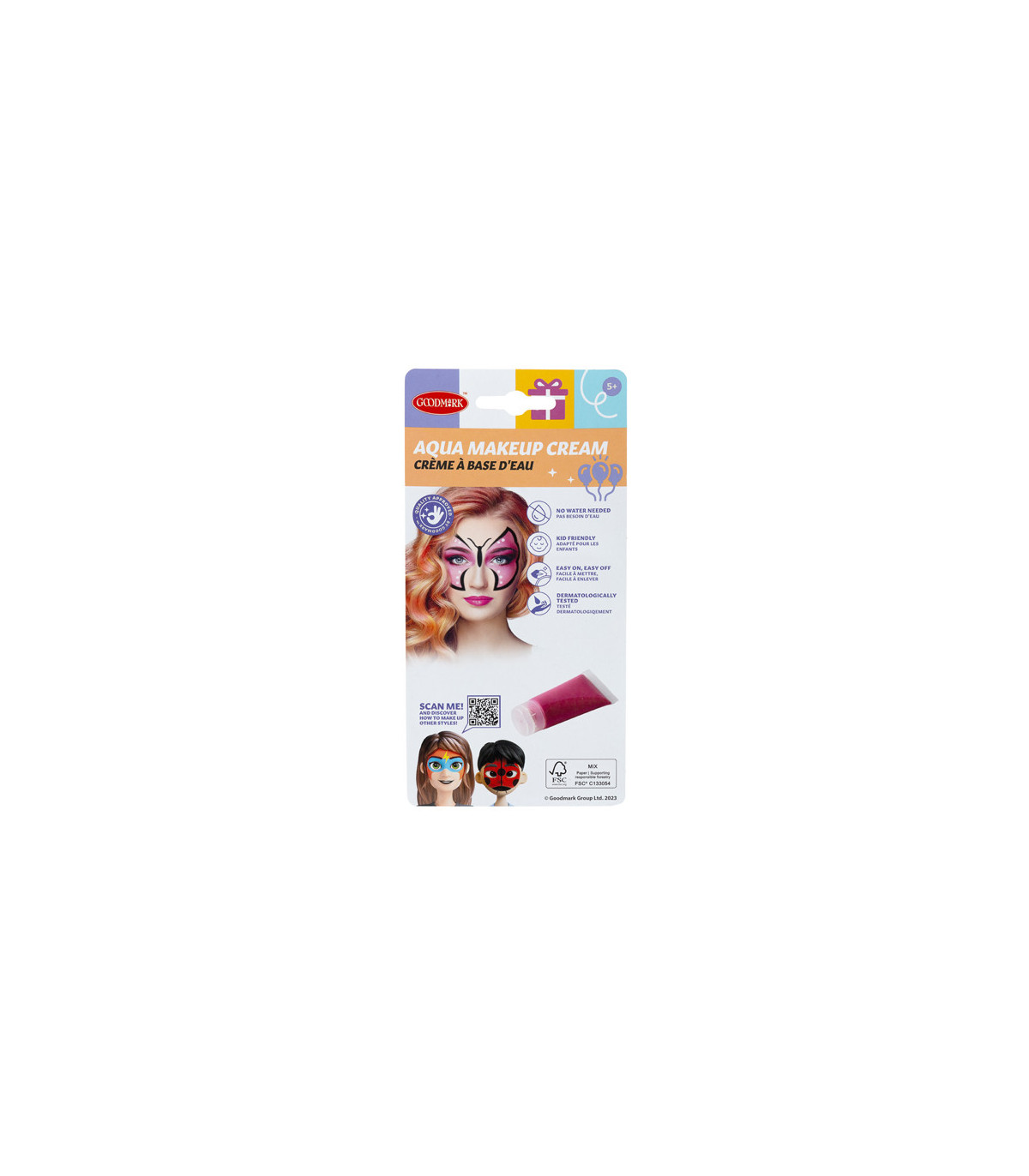 Fama fabre TUBO MAQUILLAJE AL AGUA 20 ml - ROSA Outlet