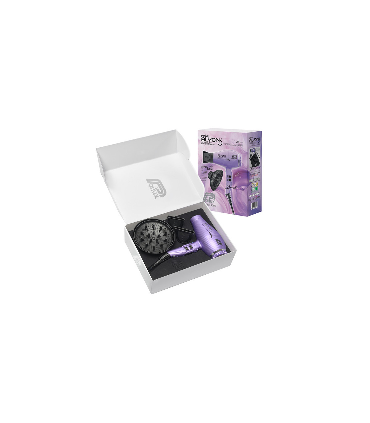 Fama fabre PACK PARLUX ALYON LILA MATE + MAGICSENSE Precio ultrabajo