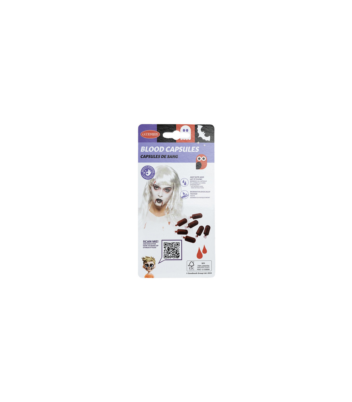Fama fabre CAPSULAS SANGRE ARTIFICIAL (7 uds) Oferta especial de fábrica