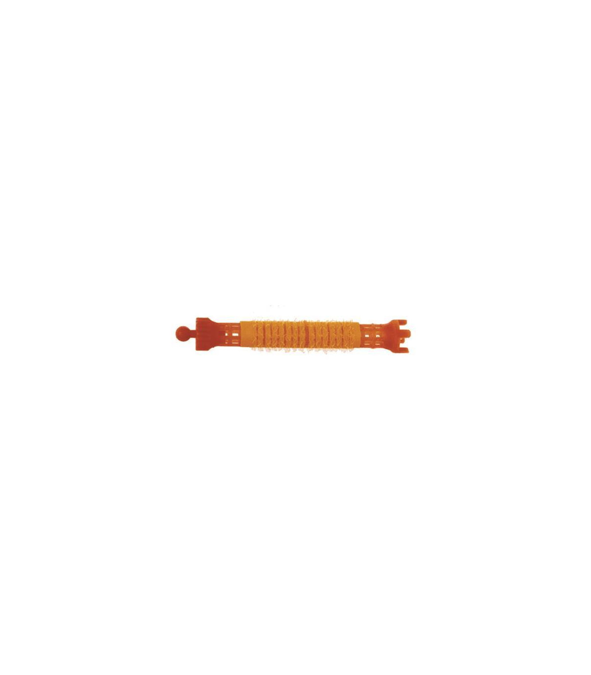 Fama fabre BIGUDI PLASTICO CON VELCRO Nº 4 NARANJA