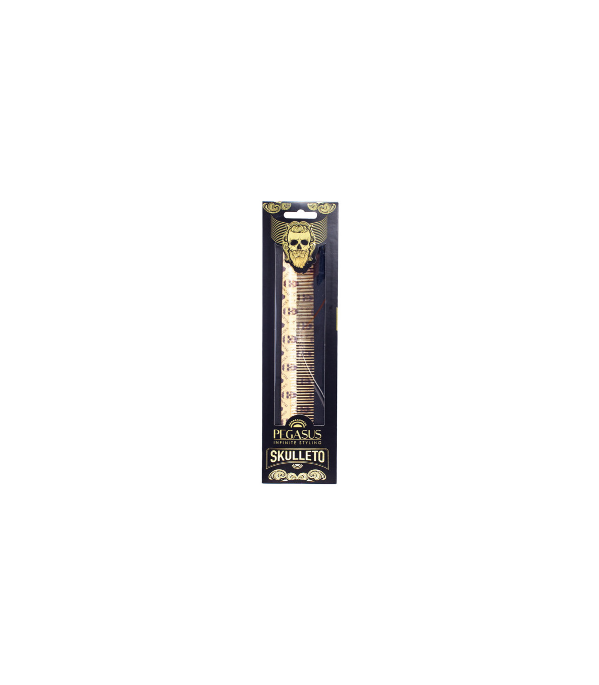 Fama fabre PEINE PEGASUS SKULLETO ORO 210 Outlet online