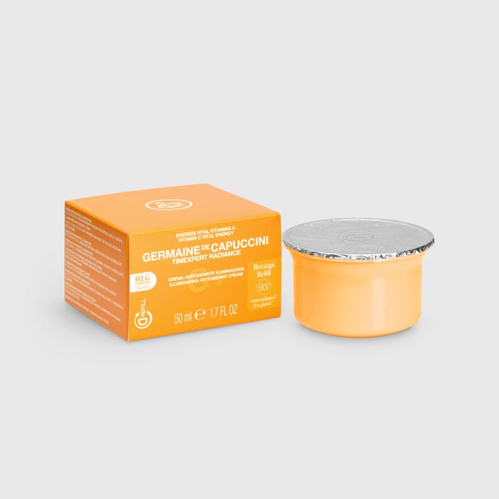 Germaine de capuccini Eco Refill Crema Antioxidante Iluminadora Grandes ahorros