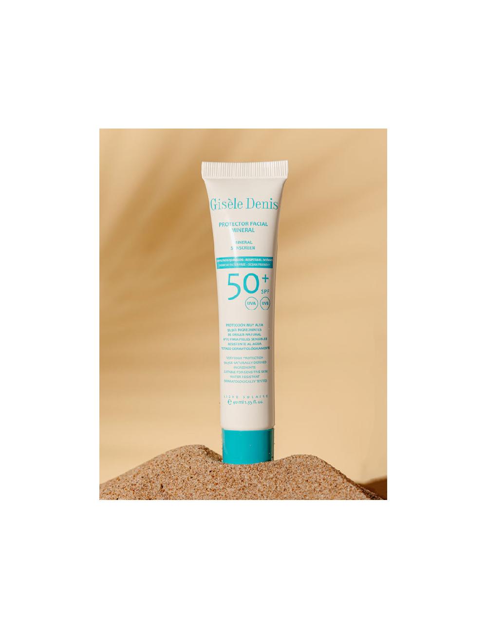 Gisèle denis Protector Facial Mineral SPF 50+ 40ml Última moda
