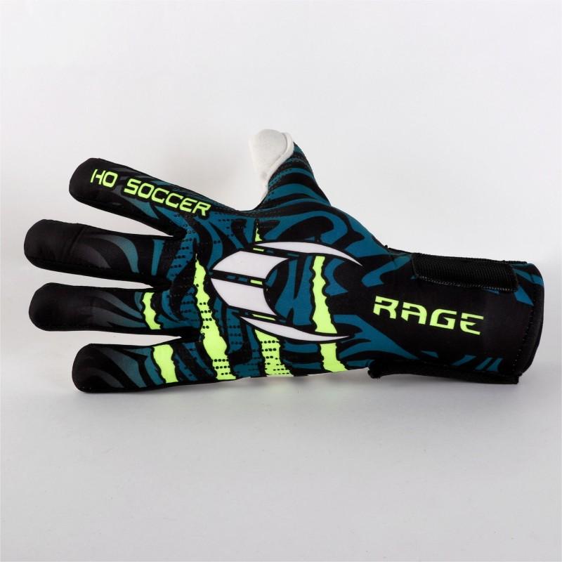 Ho soccer Guante Rage Plus Hazard V2 Lime Descuento