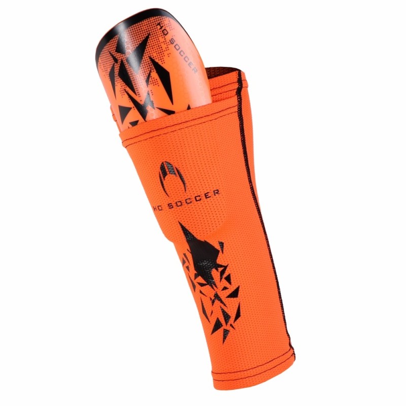 Ho soccer Espinillera Rebel naranja