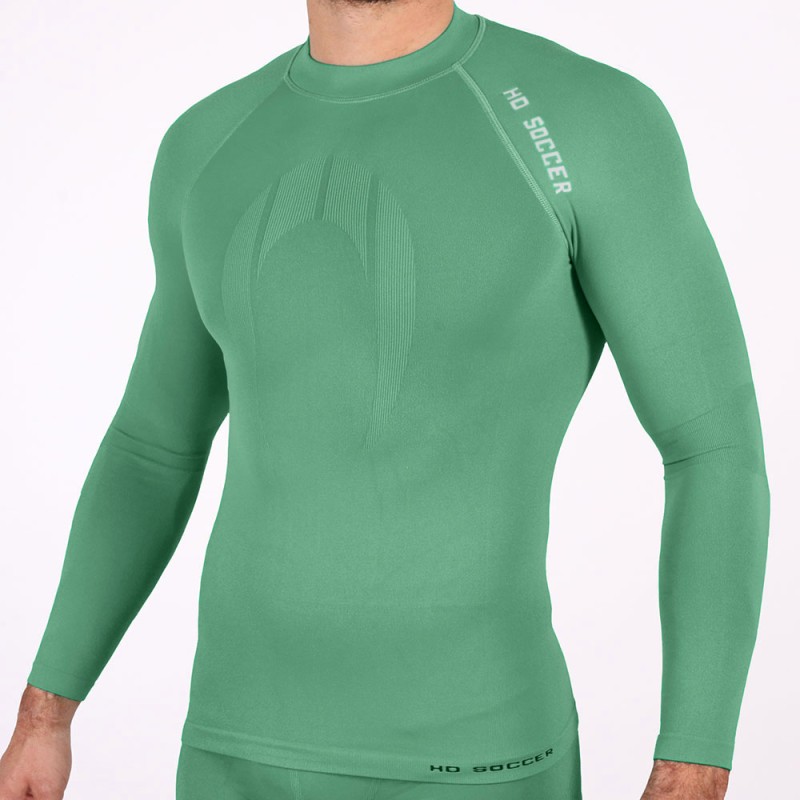 Ho soccer Camiseta Térmica Manga Larga Senior Verde