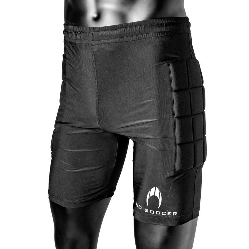 Ho soccer Pantalón corto de lycra acolchado para porteros GK