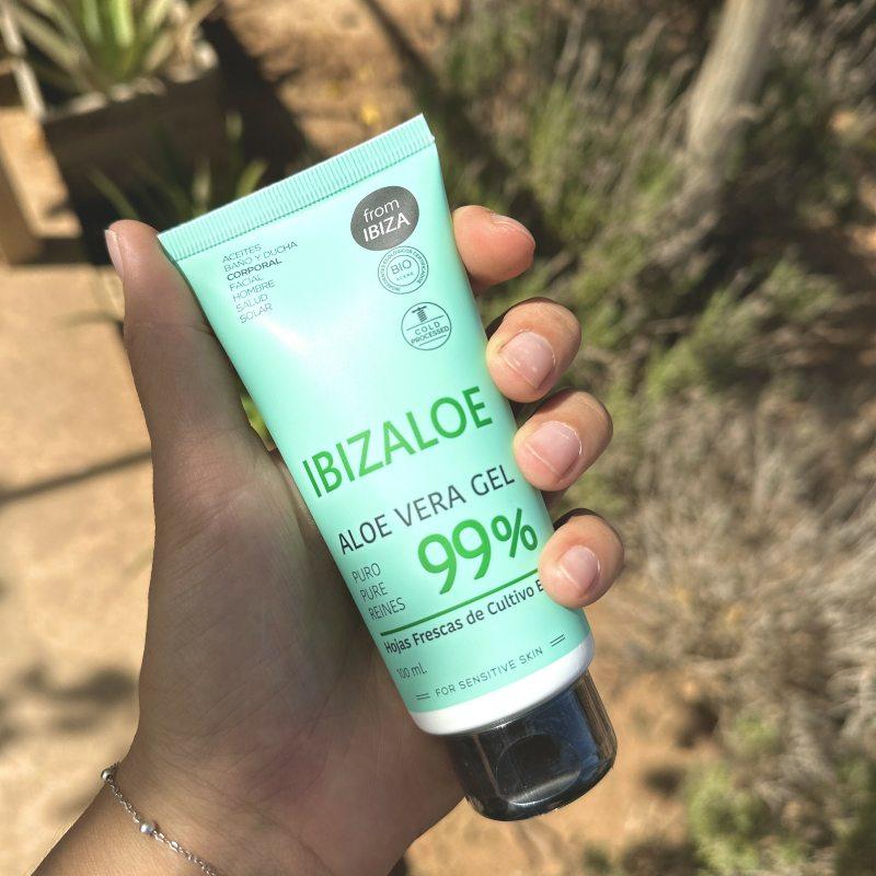 Ibizaloe Gel Puro Aloe Vera 99% de hojas frescas Promoción por tiempo limitado