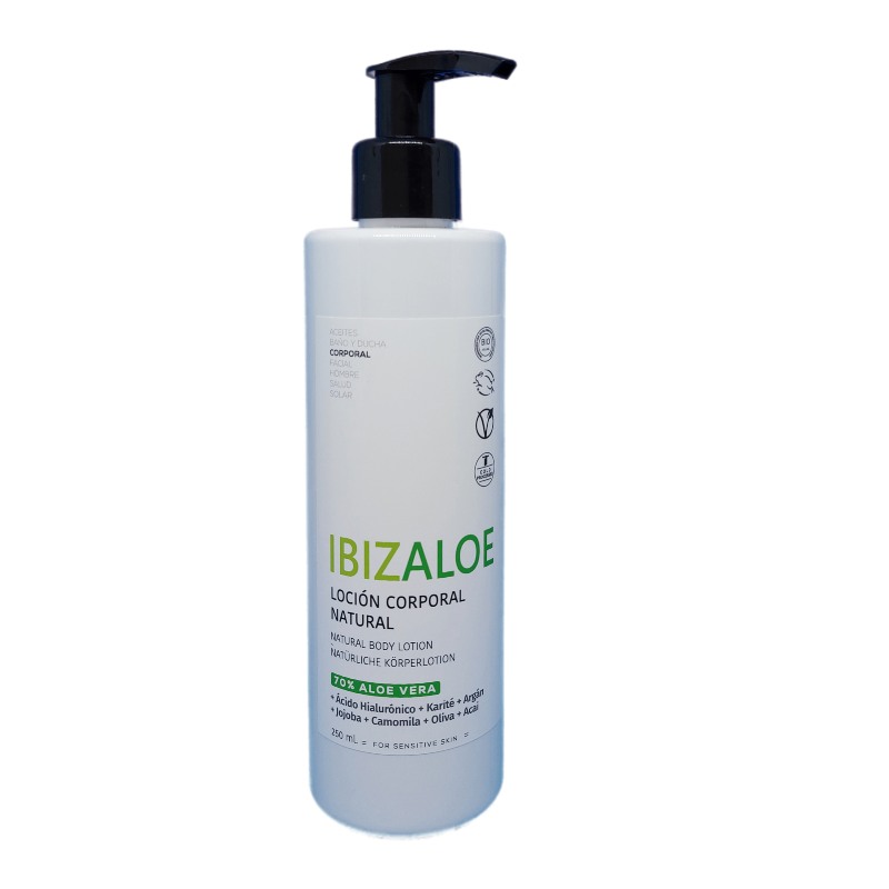 Ibizaloe Comprar Loción corporal con Aloe Vera-250 ml Rebajas de fin de temporada