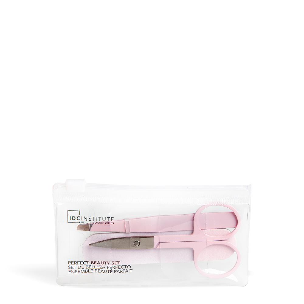 Idc institute Set con lima tijeras y pinzas. - IDC Institute Mejor oferta
