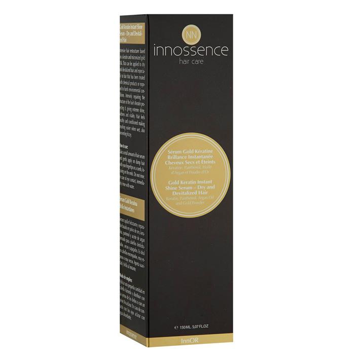 innossence Serum Gold Keratin Brillo Instantáneo 150 ml Ventas relámpago