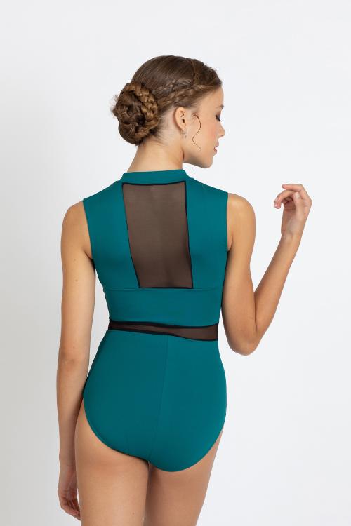 intermezzo Maillot ballet con cuello alto y cremallera sin mangas Intermezzo Ahorra y exporta