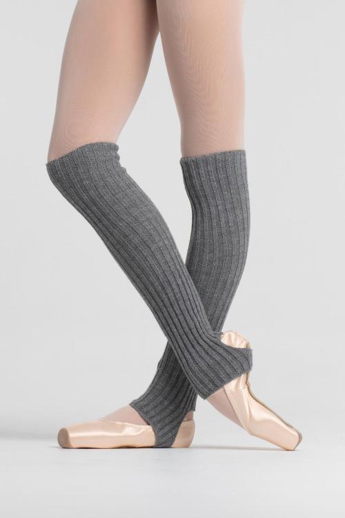 intermezzo Calentadores básicos danza y ballet hasta la rodilla con agujero de Intermezzo Precios de Black Friday