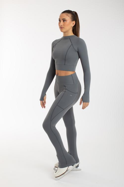 intermezzo Pantalón Dasha de Tiro Alto con Interior Afelpado y costuras a juego Oferta exclusiva