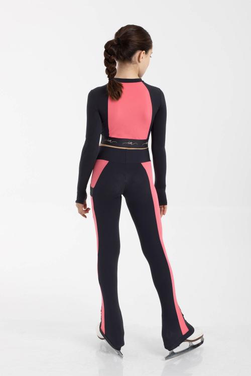 intermezzo Leggings Cubretalón Bea Bicolor con interior afelpado Patinaje Artístico Intermezzo Descuento por venta flash