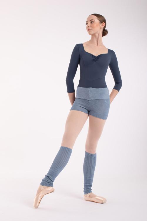 intermezzo Shorts Dotti de cintura alta con fibras naturales de Bamboo Intermezzo ballet danza En oferta