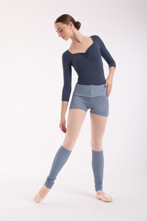 intermezzo Shorts Dotti de cintura alta con fibras naturales de Bamboo Intermezzo ballet danza En oferta