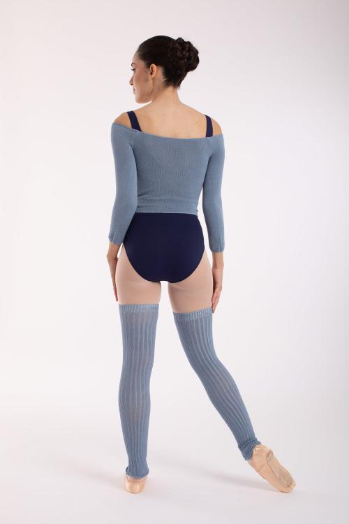 intermezzo Jersey corto Donatella manga 3/4 fibras naturales de Bamboo Intermezzo ballet danza Libre de impuestos
