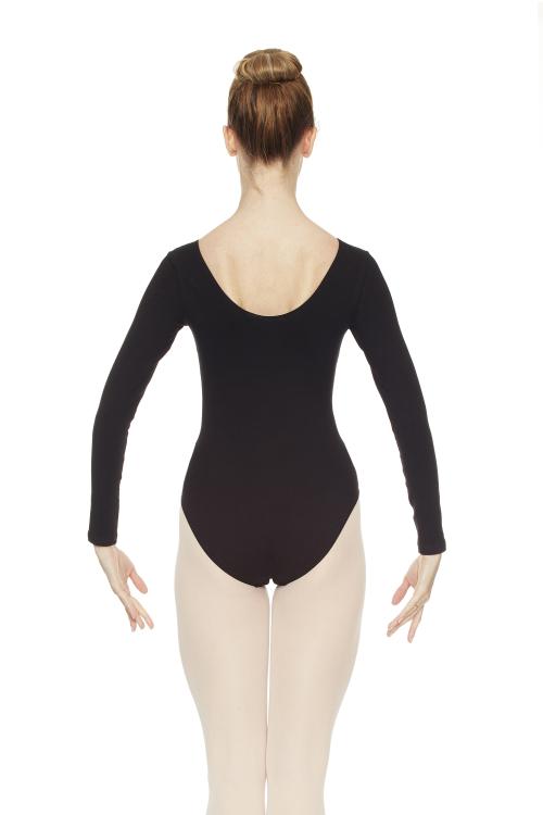 intermezzo Maillot Básico de manga larga en Algodón orgánico de Intermezzo danza y ballet Liquidación