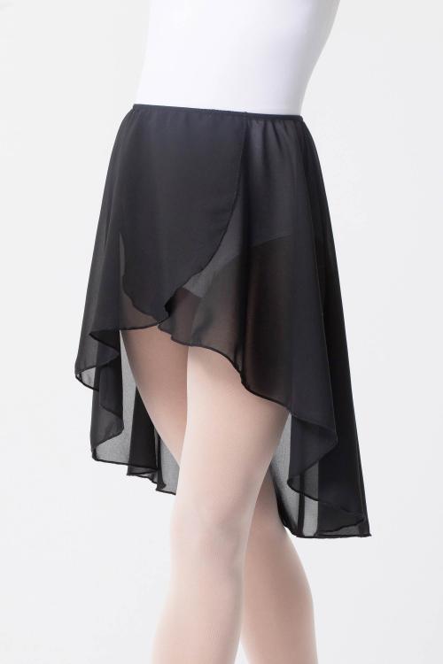intermezzo Falda Negra larga Ballet y Danza corte asimétrico de Intermezzo Ofertas especiales