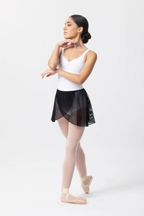 intermezzo Falda Negra Ballet Red con cruzada con goma de Intermezzo Ventas relámpago