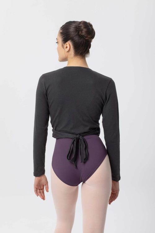 intermezzo Chaqueta Danza Ballet cruzada con tiras de Intermezzo en algodón Envío gratis
