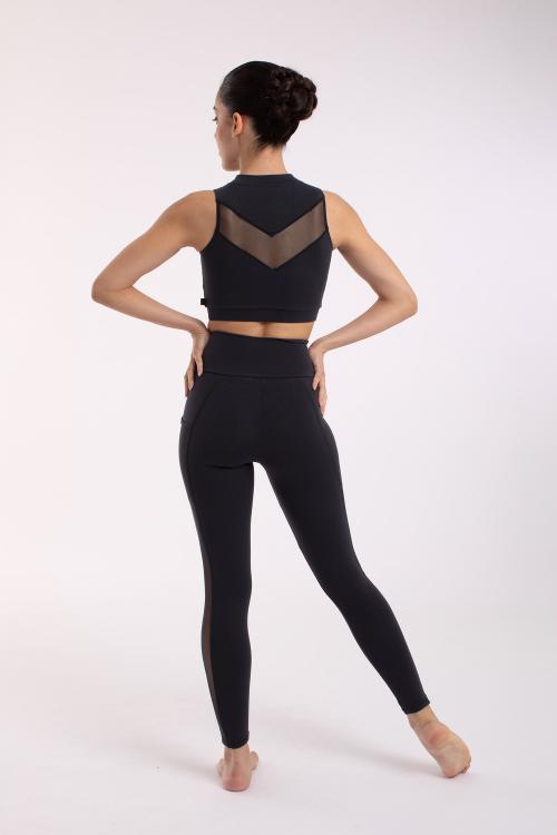 intermezzo Top Deportivo Mao con Cremallera de Intermezzo tejido elástico Supplex® Rebajas de fin de temporada