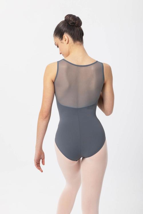 intermezzo Maillot ballet sin mangas con malla en escote y espalda Intermezzo Última moda