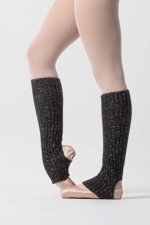 intermezzo Calentadores básicos metalizados danza y ballet cortos con agujero de Intermezzo Precio ultrabajo