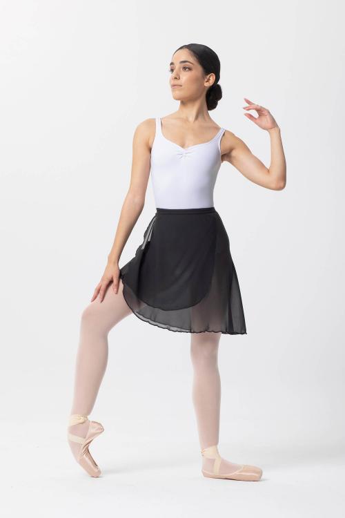 intermezzo Falda Ballet Giselle larga cruzada con cintas y tejido de gasa de Intermezzo Envío gratis