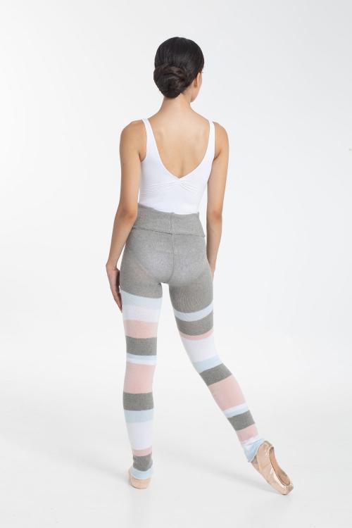 intermezzo Pantalones rayas de calentamiento de algodón Intermezzo danza y ballet Liquidación
