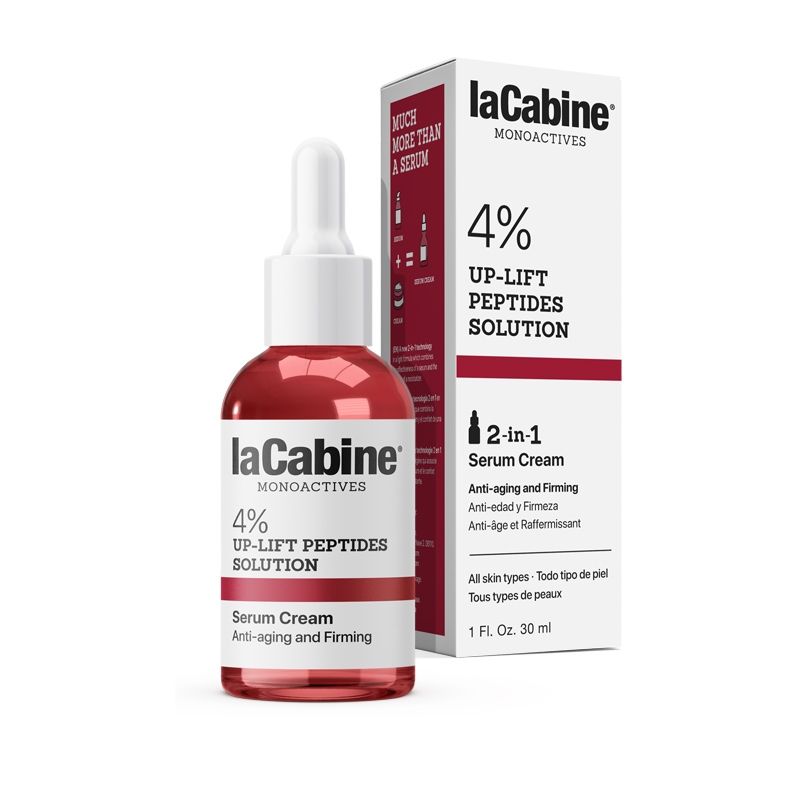 la cabine Sérum Crema 4% Peptides Solution Limitado a 3 días
