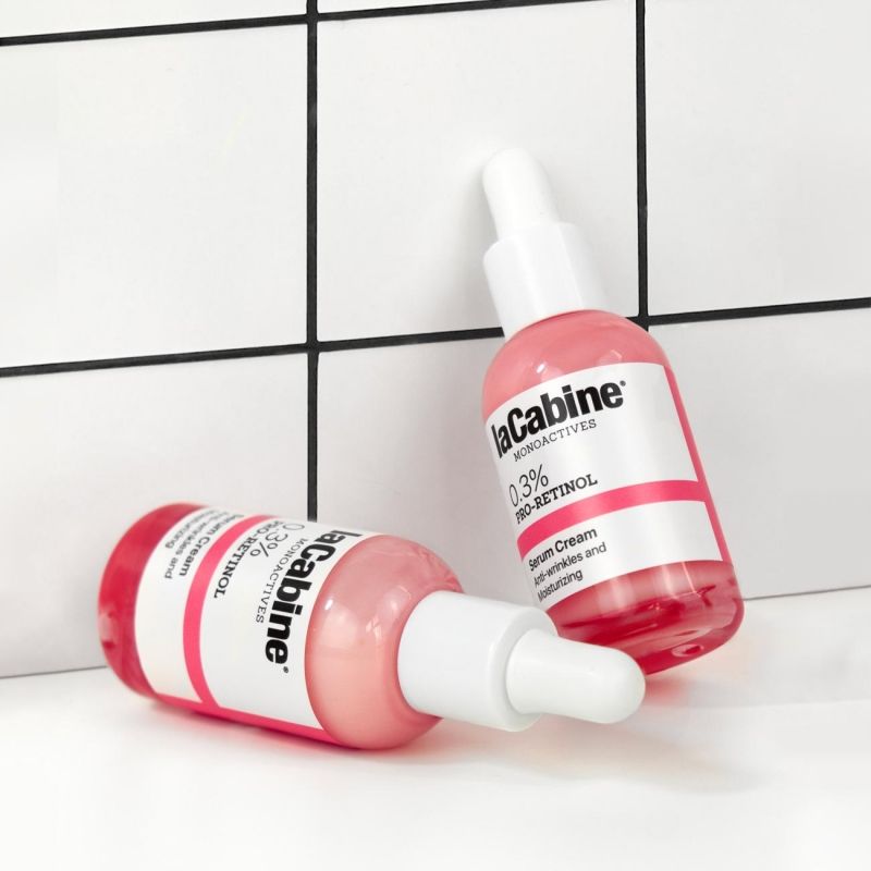 la cabine Sérum Crema 0.3% Pro-Retinol Ahorra y exporta
