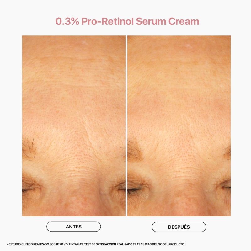 la cabine Sérum Crema 0.3% Pro-Retinol Ahorra y exporta