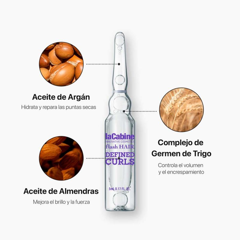la cabine Ampollas Defined Curls Grandes ahorros