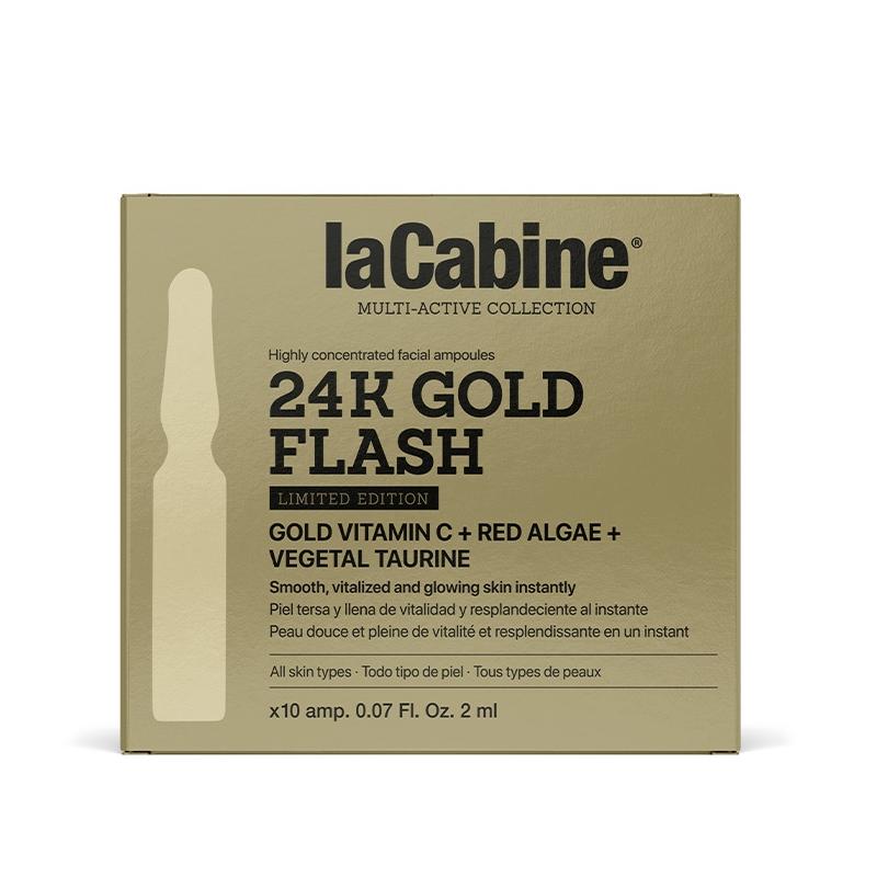 la cabine 24K GOLD FLASH En oferta