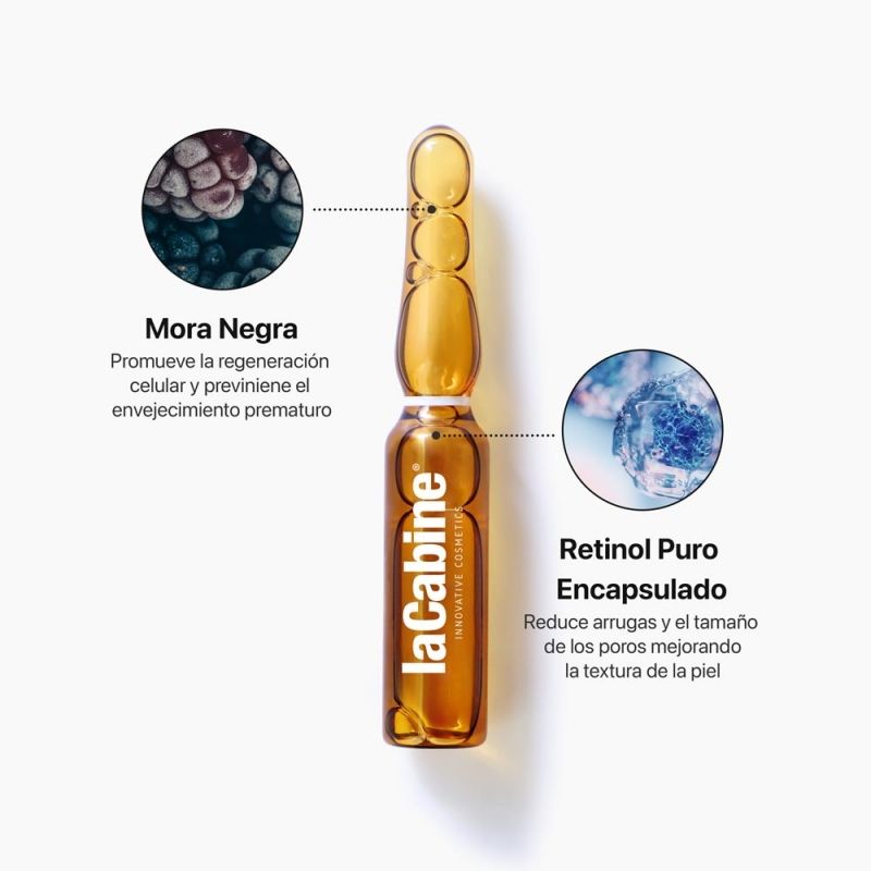 la cabine Ampollas Pure Retinol Descuento