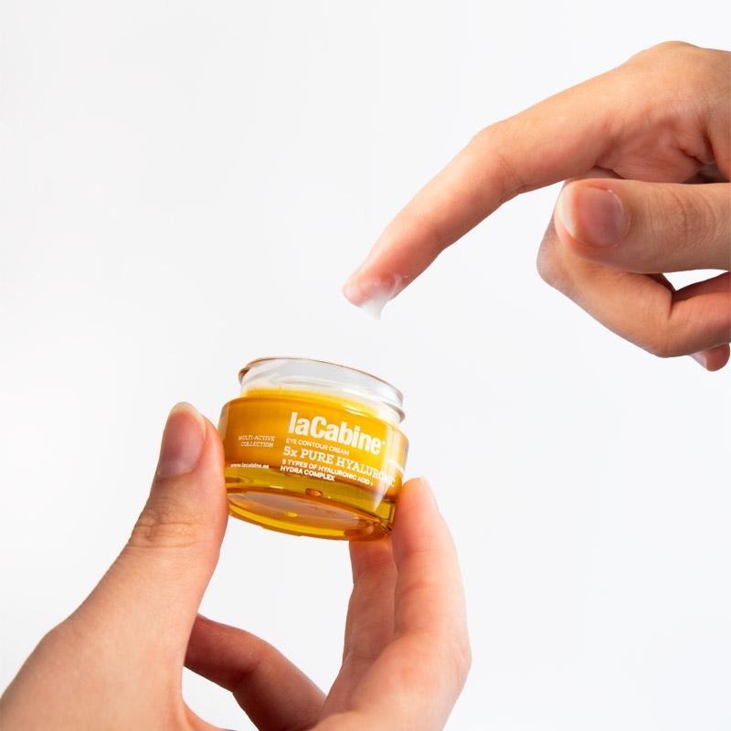 la cabine Contorno de Ojos 5x Pure Hyaluronic Último día