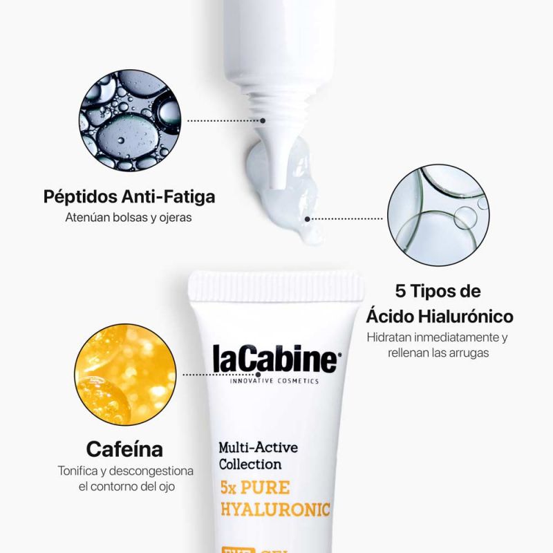 la cabine Contorno de Ojos 5x Pure Hyaluronic Precio ultrabajo