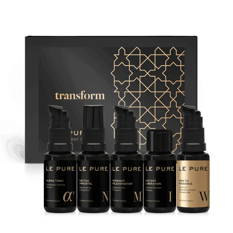 le pure Set de Tratamiento Transform
