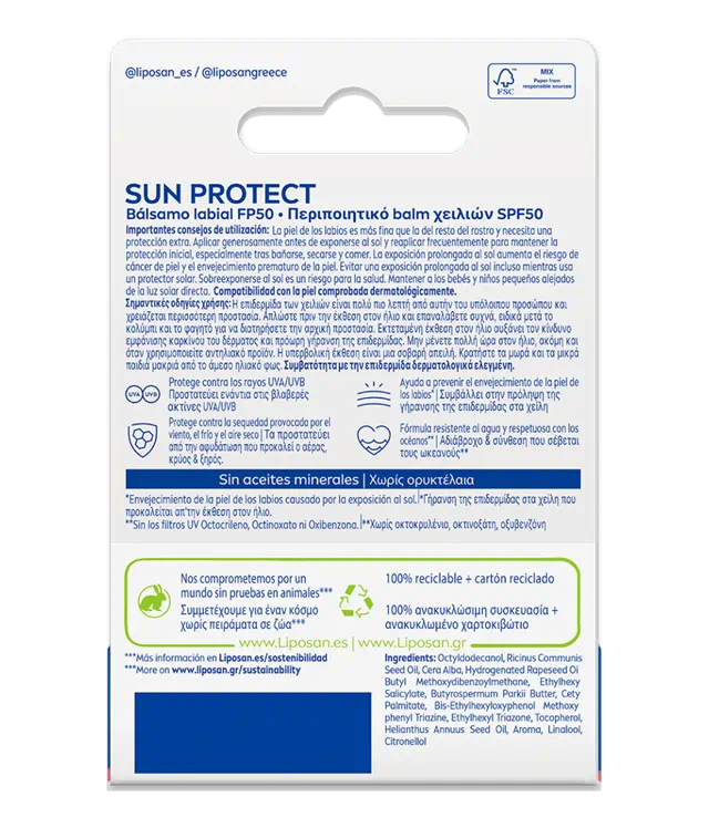 liposan Liposan Sun Protect SPF 50 Rebajas top