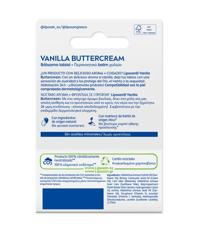 liposan Liposan Vanilla Buttercream Precio de fábrica