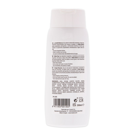 lixone CHAMPÚ de Arcilla y Ortiga Blanca 250 ml Oferta especial