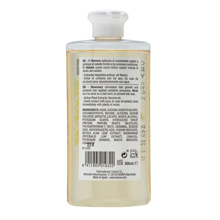 lixone CHAMPÚ Tratamiento caída cabello de Romero y Abedul 300ml Envío gratis