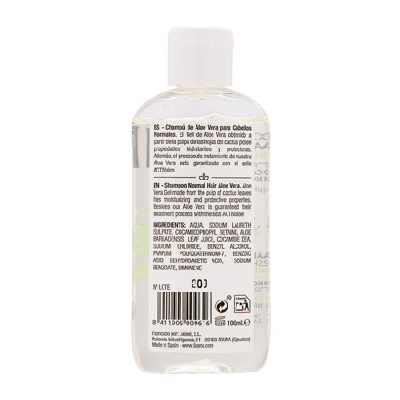 lixone CHAMPÚ CABELLOS NORMALES de Aloe Vera 100 ml ÚLTIMAS EDICIONES