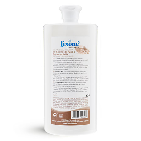 lixone GEL de BAÑO y DUCHA de Coco 500 ml Tienda