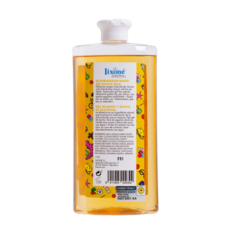 lixone GEL de BAÑO y DUCHA de Glicerina IRRIEN LAGUNAK 500 ml Mejor oferta