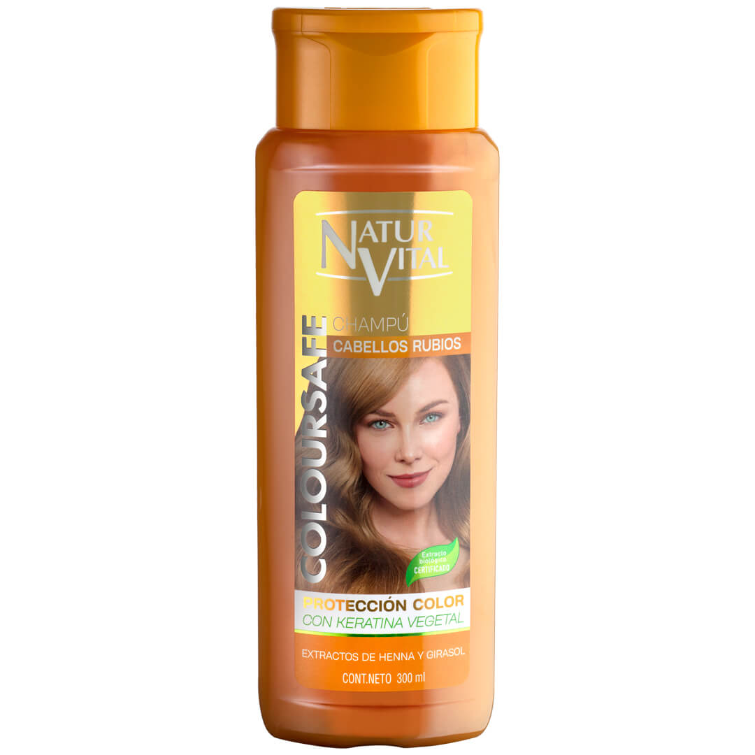 naturvital Champú ColourSafe Cabellos Rubios